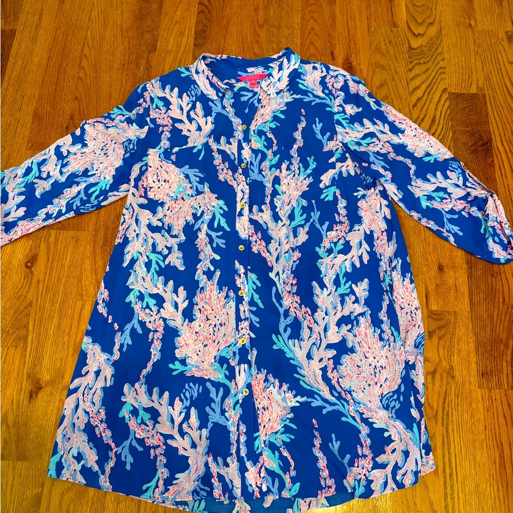 Lilly Pulitzer Bathing suit cover Size XL